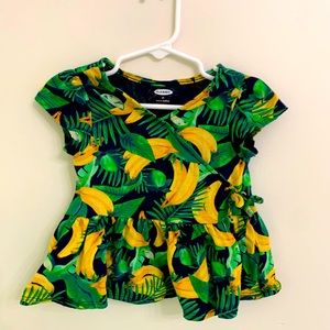 2T Faux Wrap Toddler Shirt